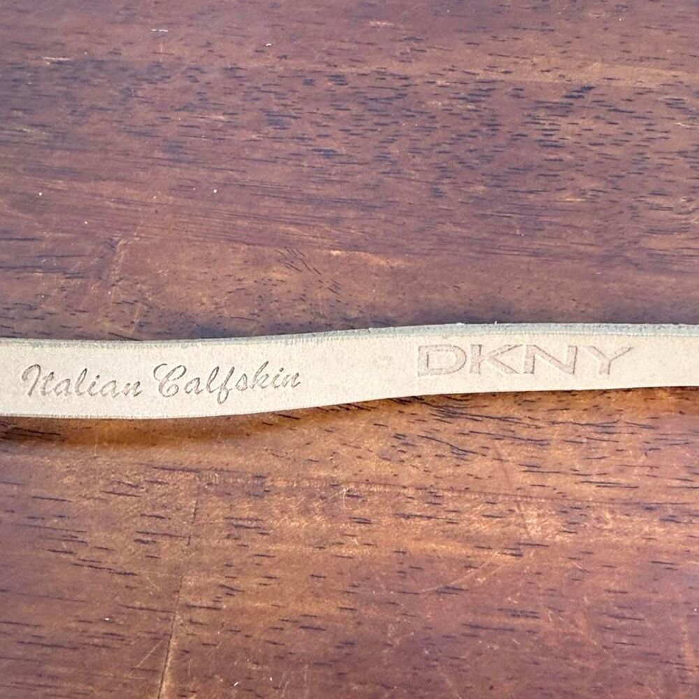 Dkny Women's Gold and Silver Belt